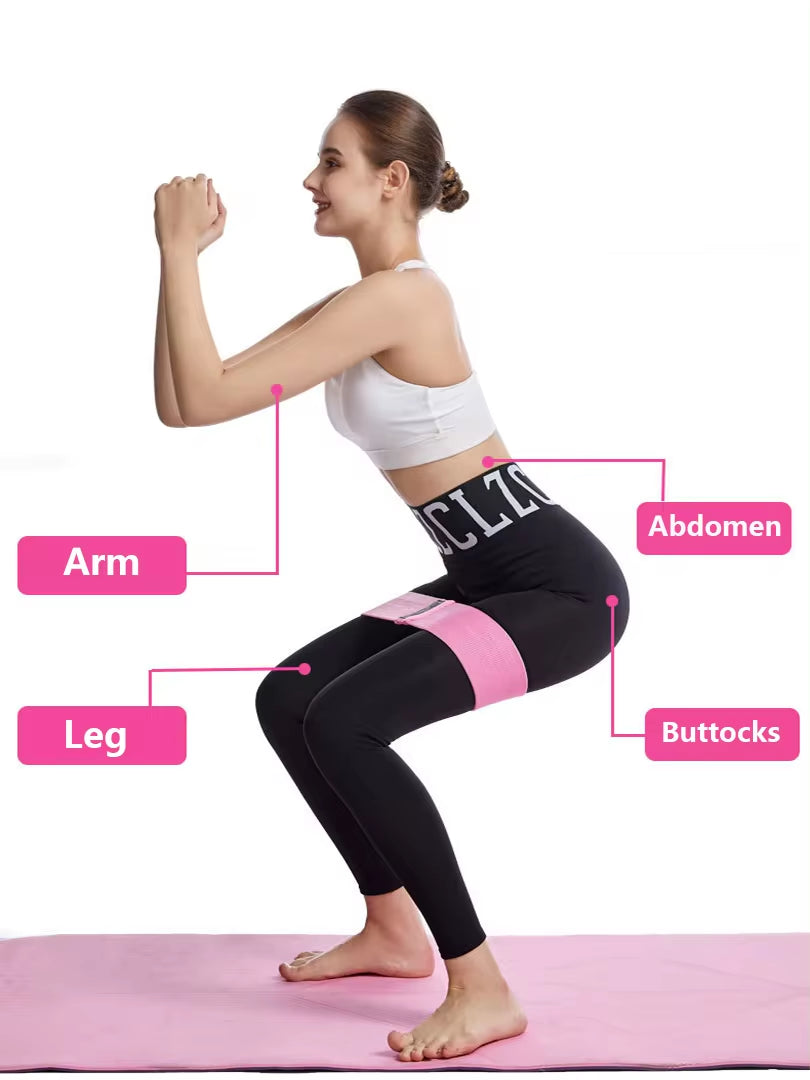 Elevate Your Workout with Our Versatile Fitness Resistance Band for Buttocks Expansion - Perfect for Home Exercise!