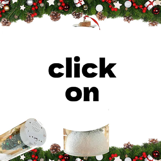 Create Lasting Memories with Our Recordable Christmas Tree Message in a Bottle – A Unique Voice Recording Glass Ornament for the Holidays