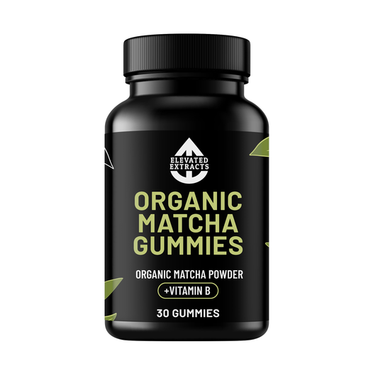 NNEDSZ Elevated Extracts Organic Matcha Gummies - 30 Gummies